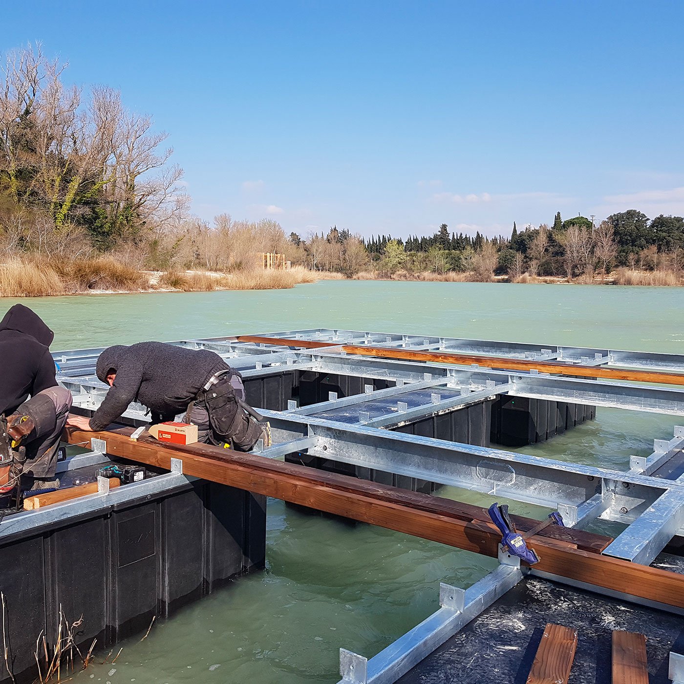 construction etablissement flottant