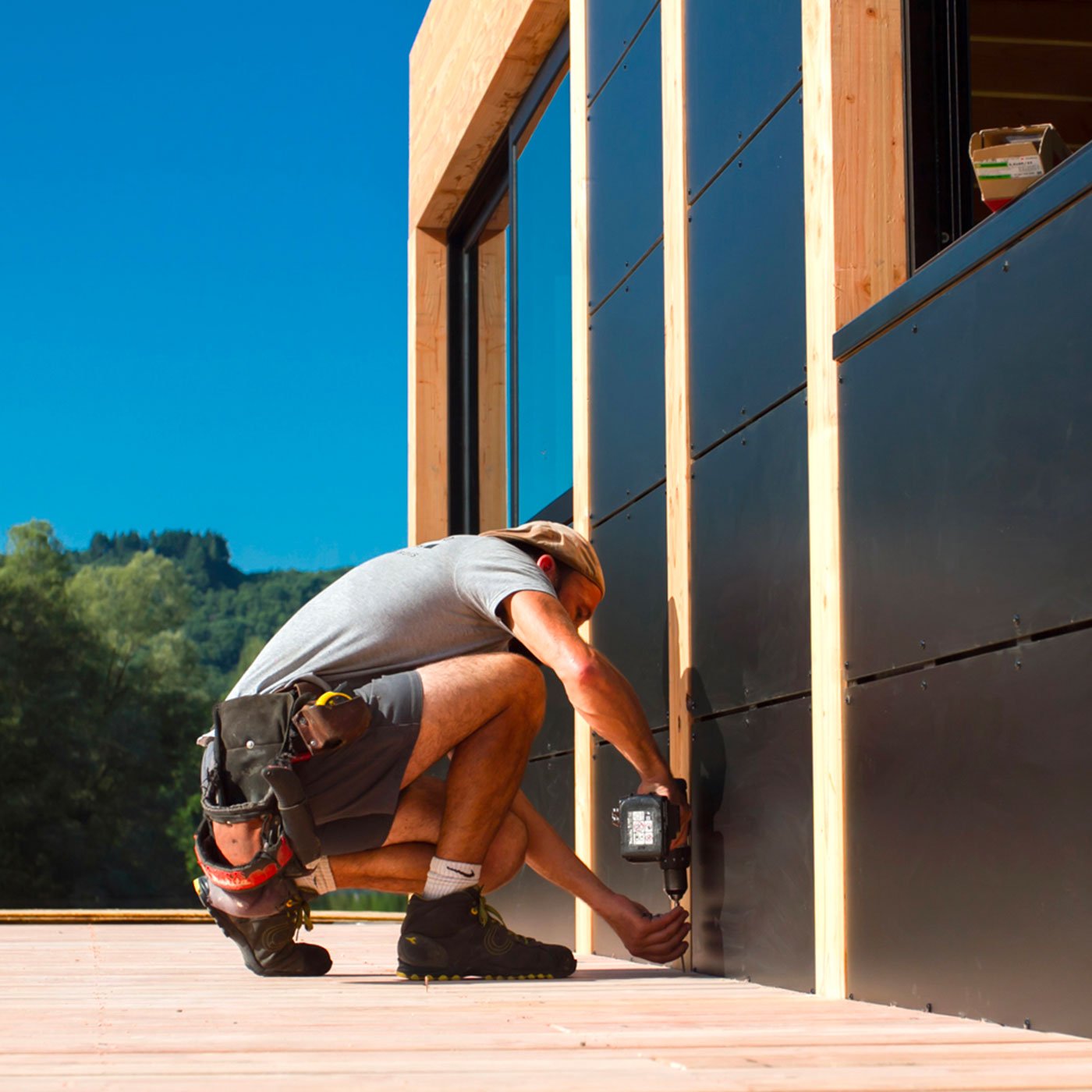 parquet construction terrasse flottante