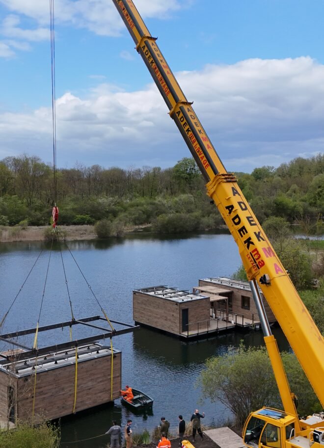 livraison lodge flottant