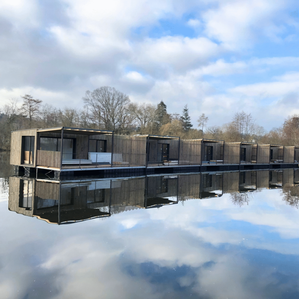 lodges flottants luxe